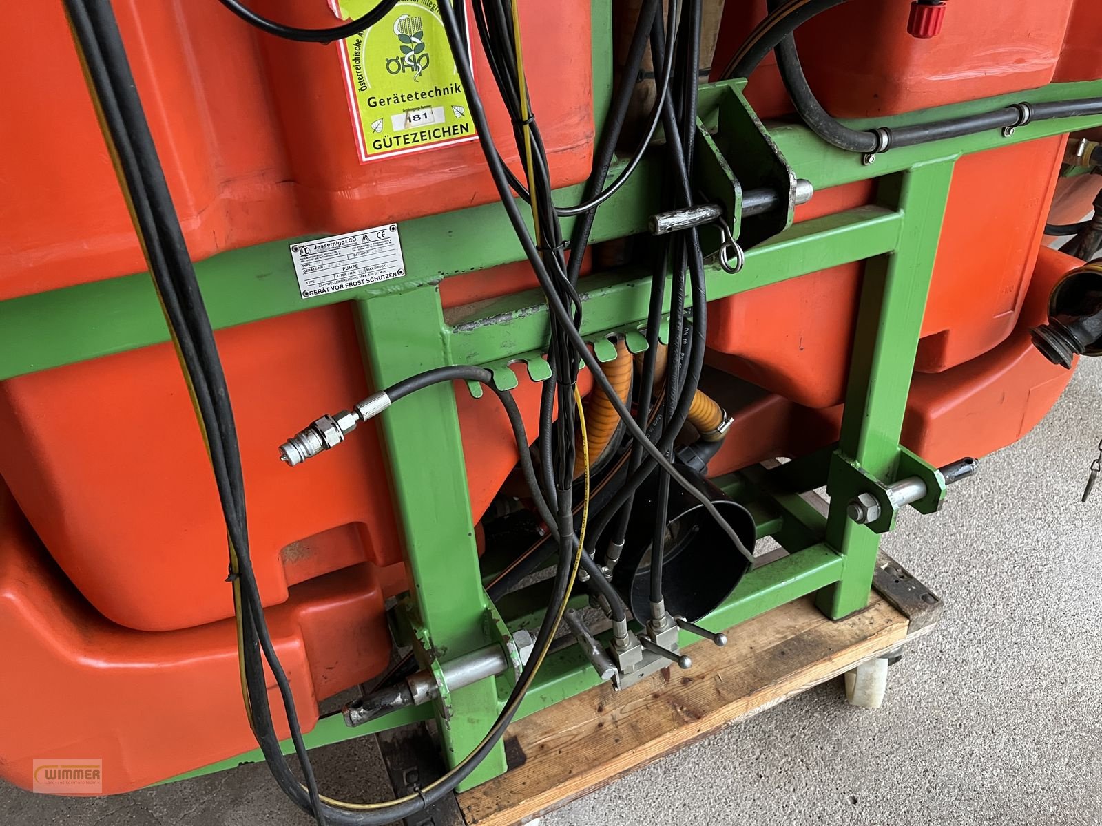 Feldspritze Türe ait Jessernigg PP1 800L, Gebrauchtmaschine içinde Kematen (resim 9)