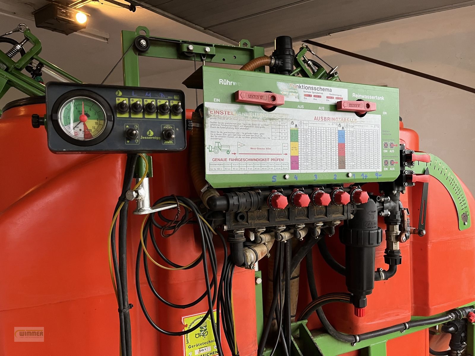 Feldspritze Türe ait Jessernigg PP1 800L, Gebrauchtmaschine içinde Kematen (resim 8)