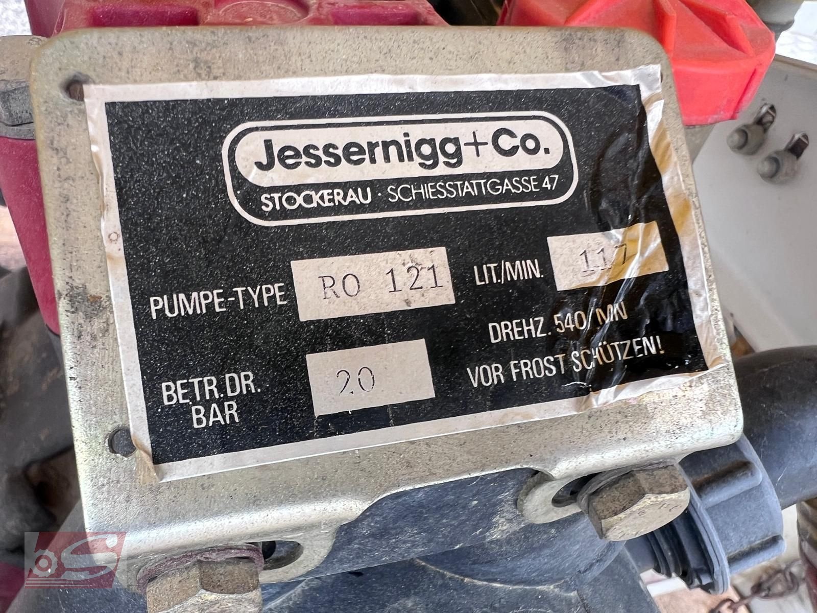 Feldspritze del tipo Jessernigg STS Plus 660, Gebrauchtmaschine In Offenhausen (Immagine 11)