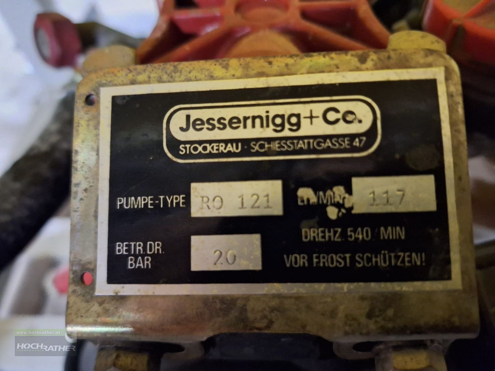 Feldspritze des Typs Jessernigg STS Plus, Gebrauchtmaschine in Kronstorf (Bild 9)