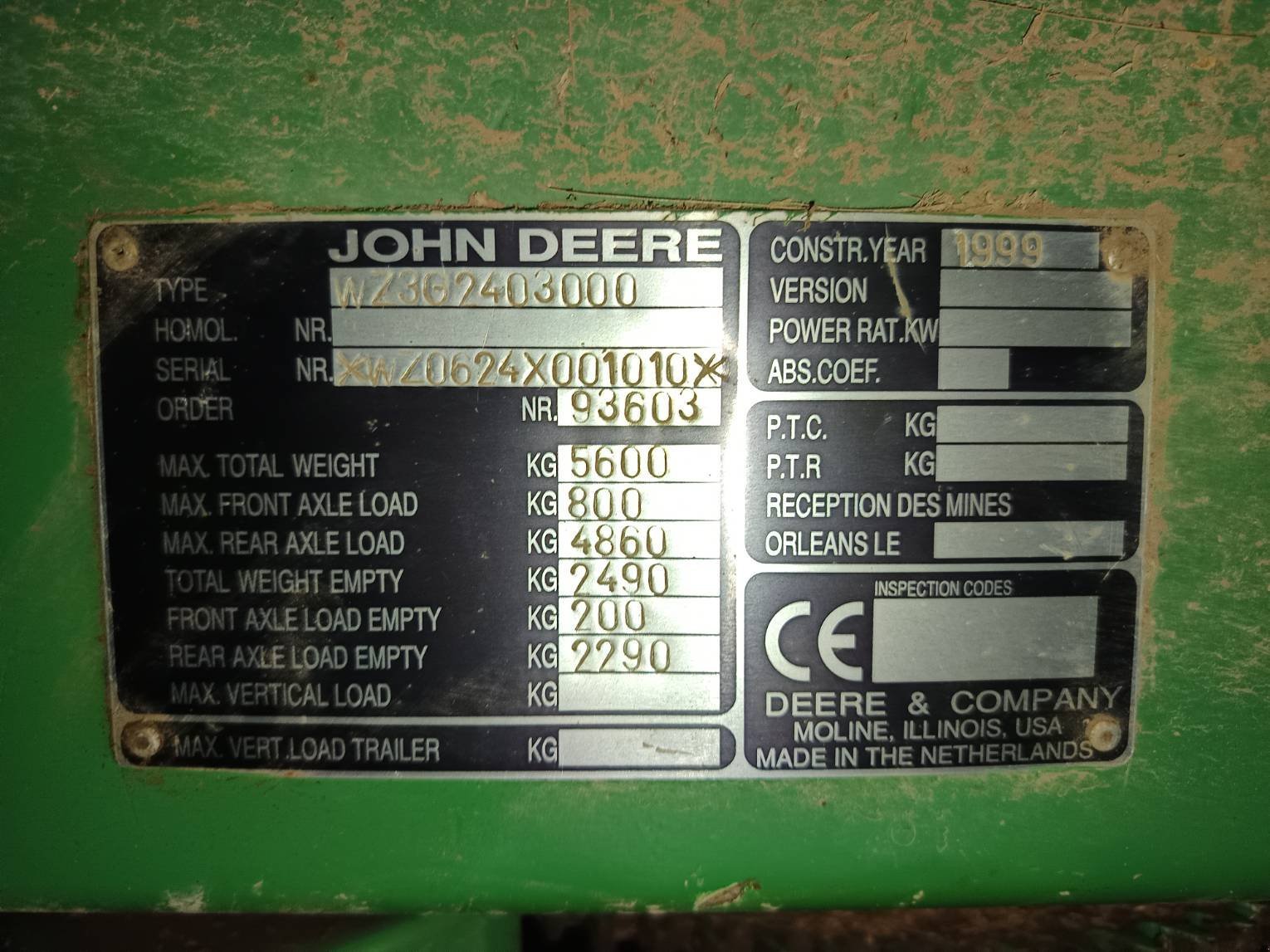 Feldspritze vrste John Deere 624, Gebrauchtmaschine v Le Horps (Slika 7)