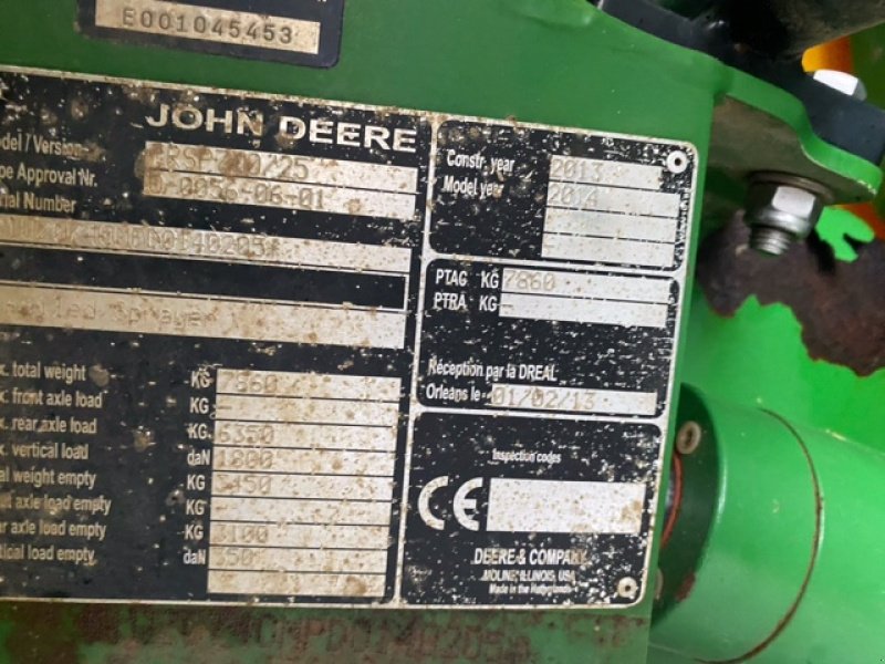 Feldspritze tipa John Deere 740I, Gebrauchtmaschine u Wargnies Le Grand (Slika 10)