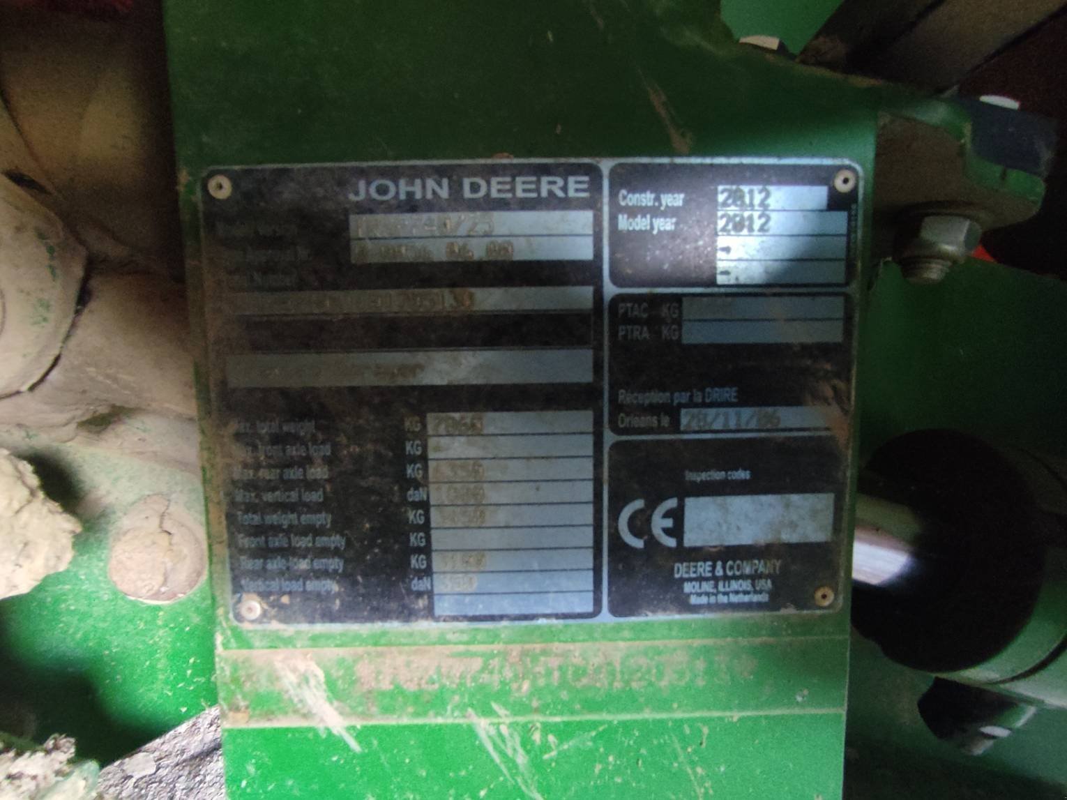 Feldspritze des Typs John Deere 740i, Gebrauchtmaschine in Le Horps (Bild 9)