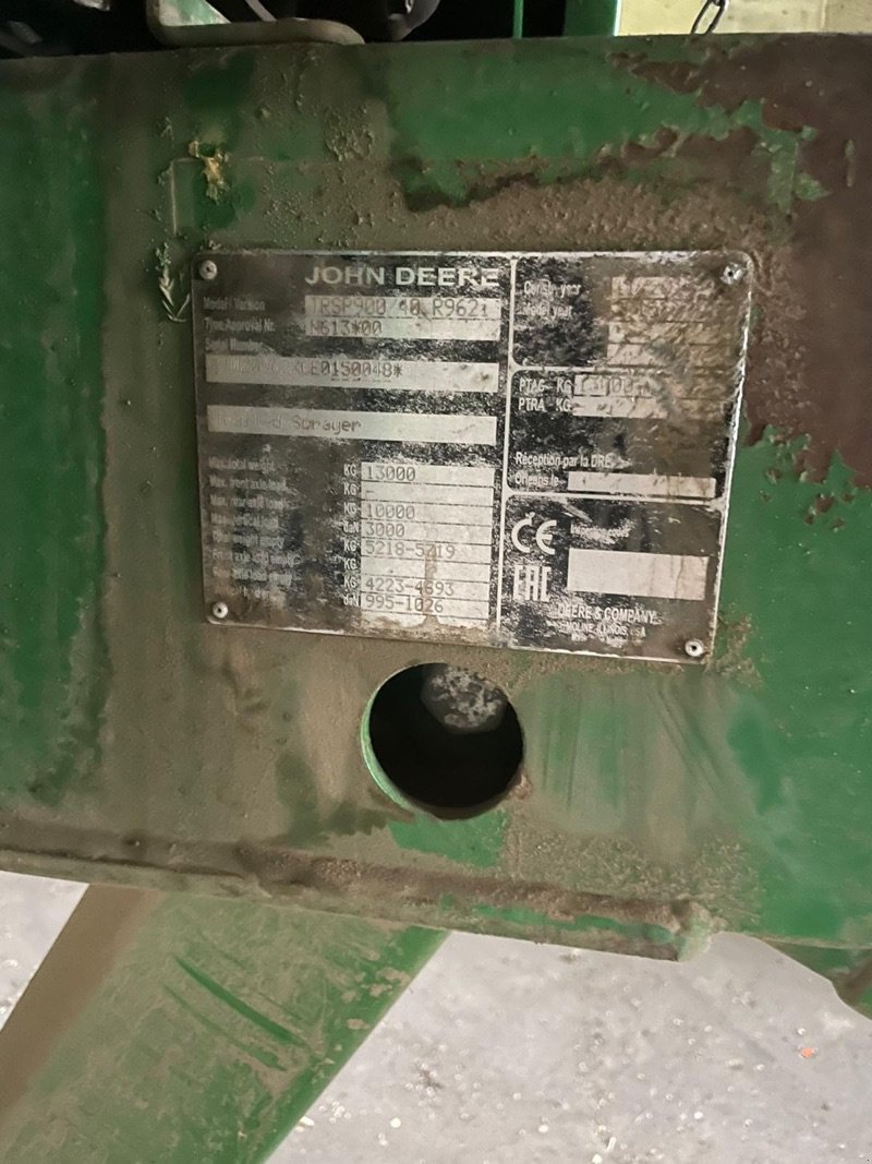 Feldspritze del tipo John Deere R962i MY15 24m, Gebrauchtmaschine In Plau am See / OT Klebe (Immagine 10)