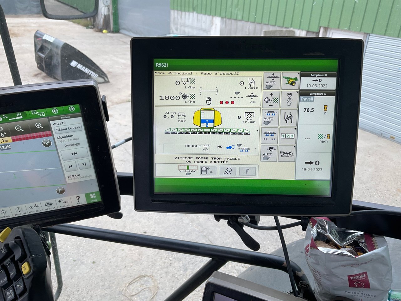 Feldspritze Türe ait John Deere R962i, Gebrauchtmaschine içinde SALEUX (resim 8)