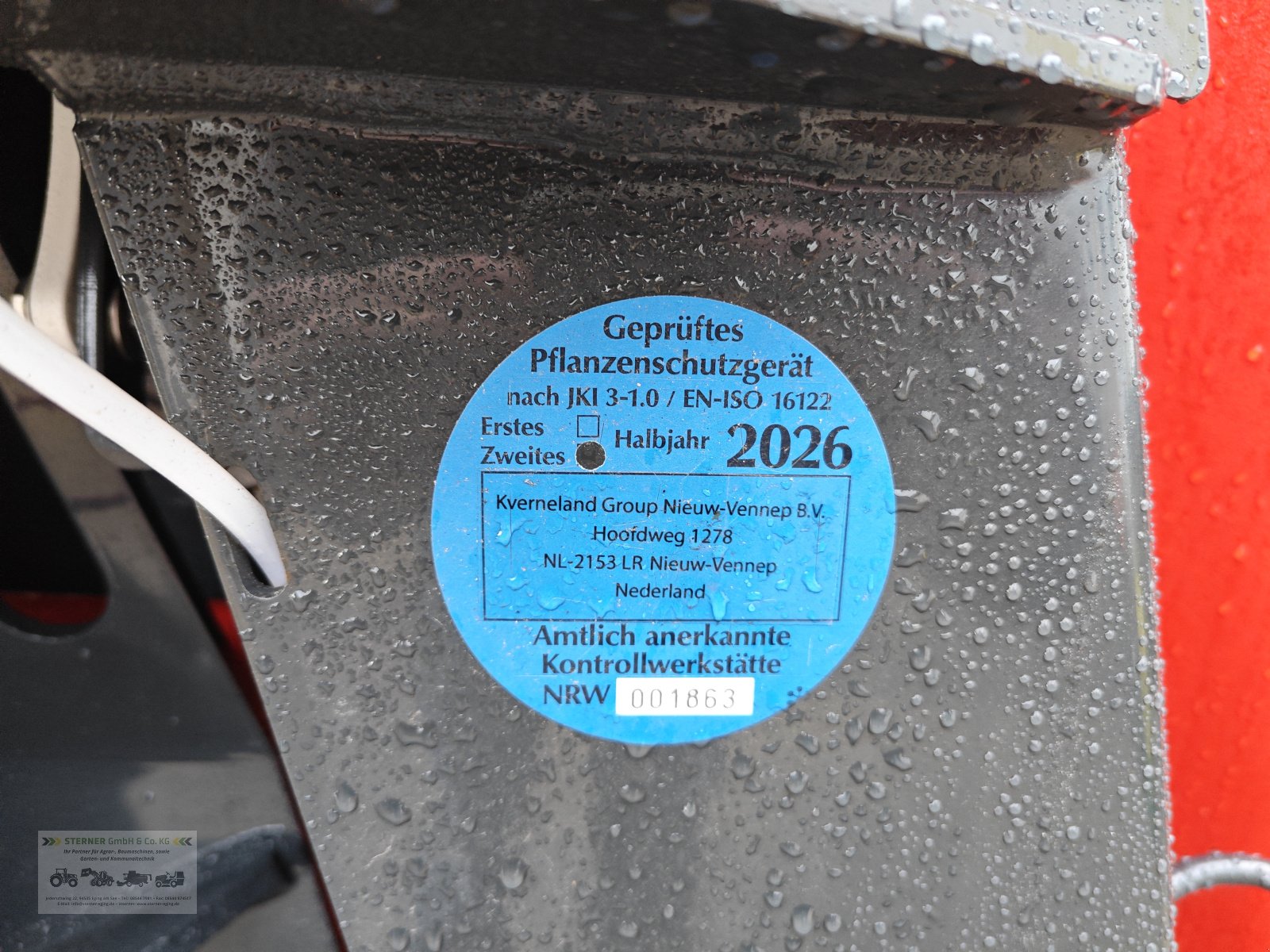 Feldspritze des Typs Kubota XMS216(Kverneland IXTER B16), Neumaschine in Eging am See (Bild 5)