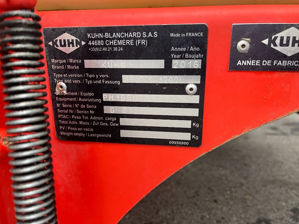 Feldspritze tipa Kuhn Deltis 1, Gebrauchtmaschine u Noerdange (Slika 8)