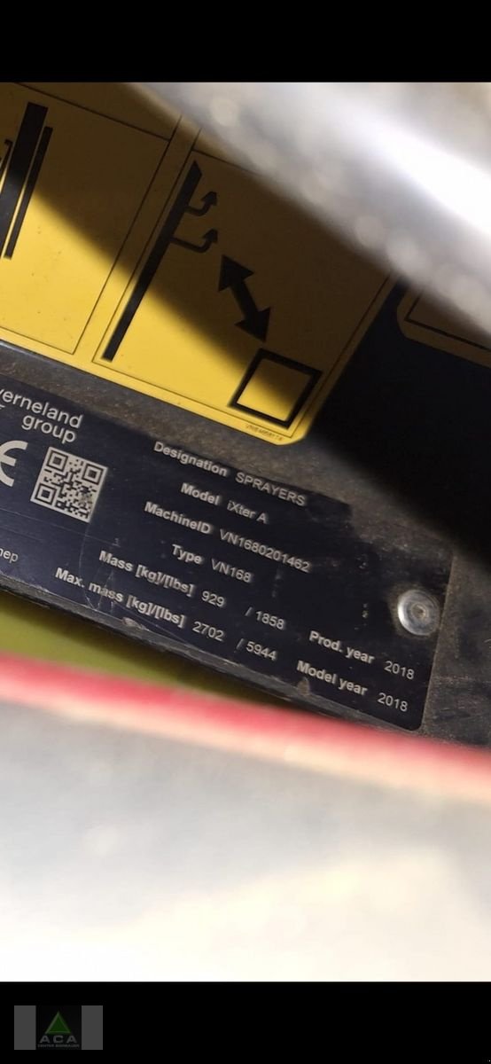 Feldspritze des Typs Kverneland iXter A VN168, Gebrauchtmaschine in Markt Hartmannsdorf (Bild 3)