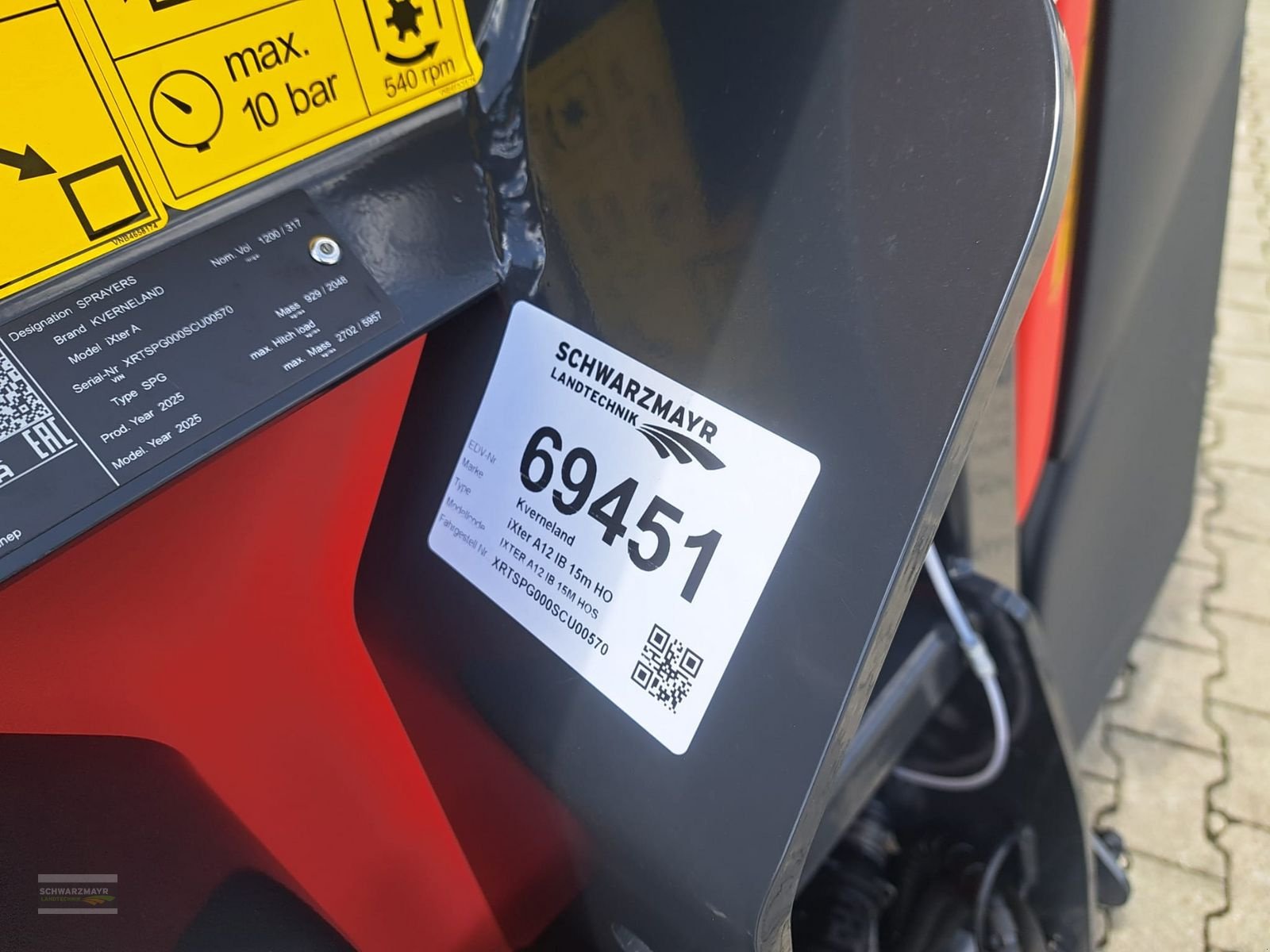 Feldspritze of the type Kverneland iXter A12 IB 15m HO, Neumaschine in Aurolzmünster (Picture 15)