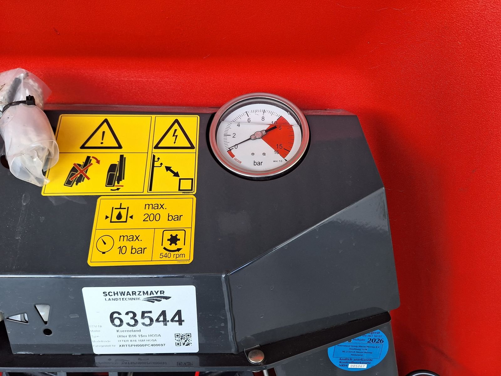 Feldspritze of the type Kverneland iXter B16 15m HOSA, Neumaschine in Schlitters (Picture 10)