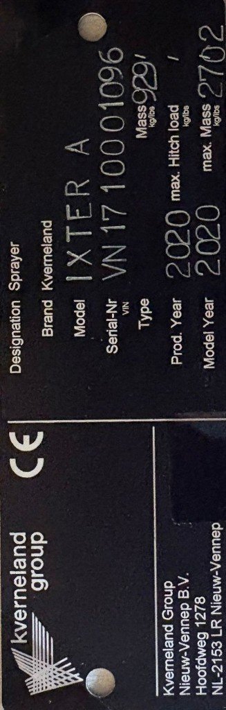 Feldspritze a típus Kverneland Sonstiges, Gebrauchtmaschine ekkor: Bertschikon (Kép 5)