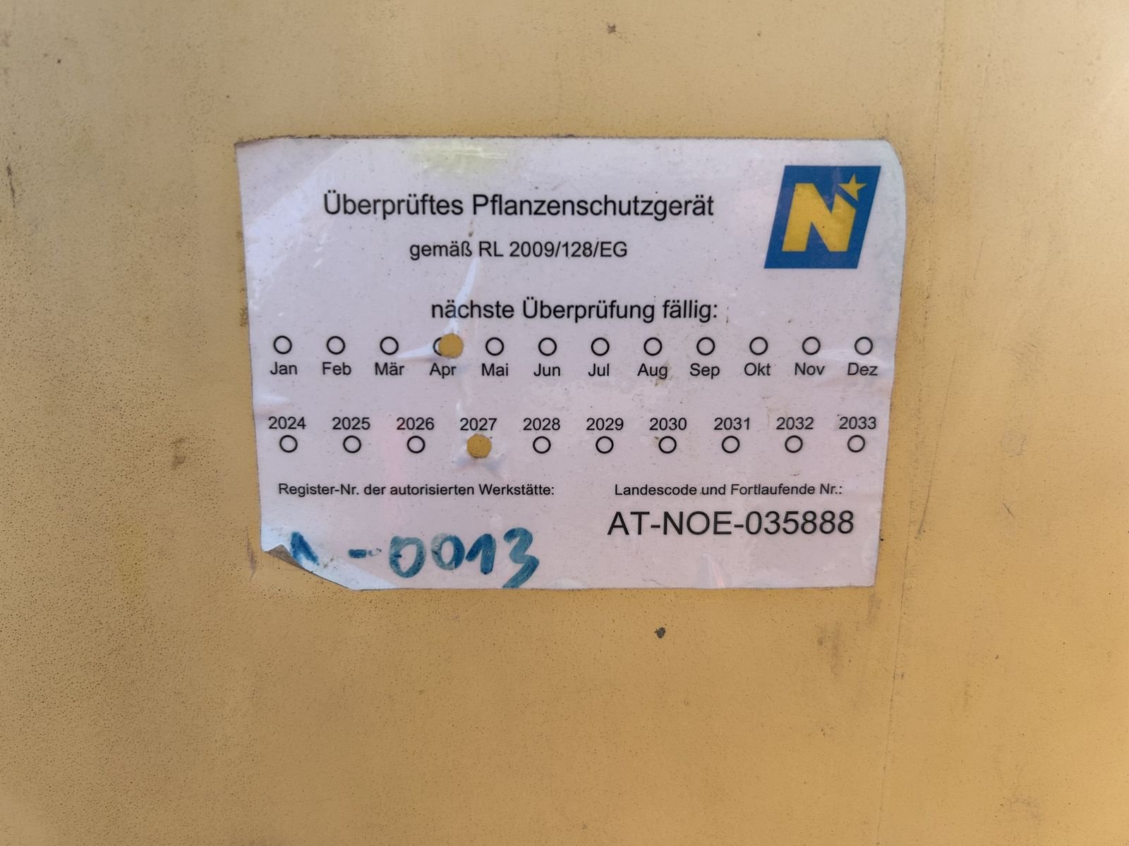 Feldspritze des Typs Osella EUR 3P 400, Gebrauchtmaschine in Göpfritz (Bild 6)