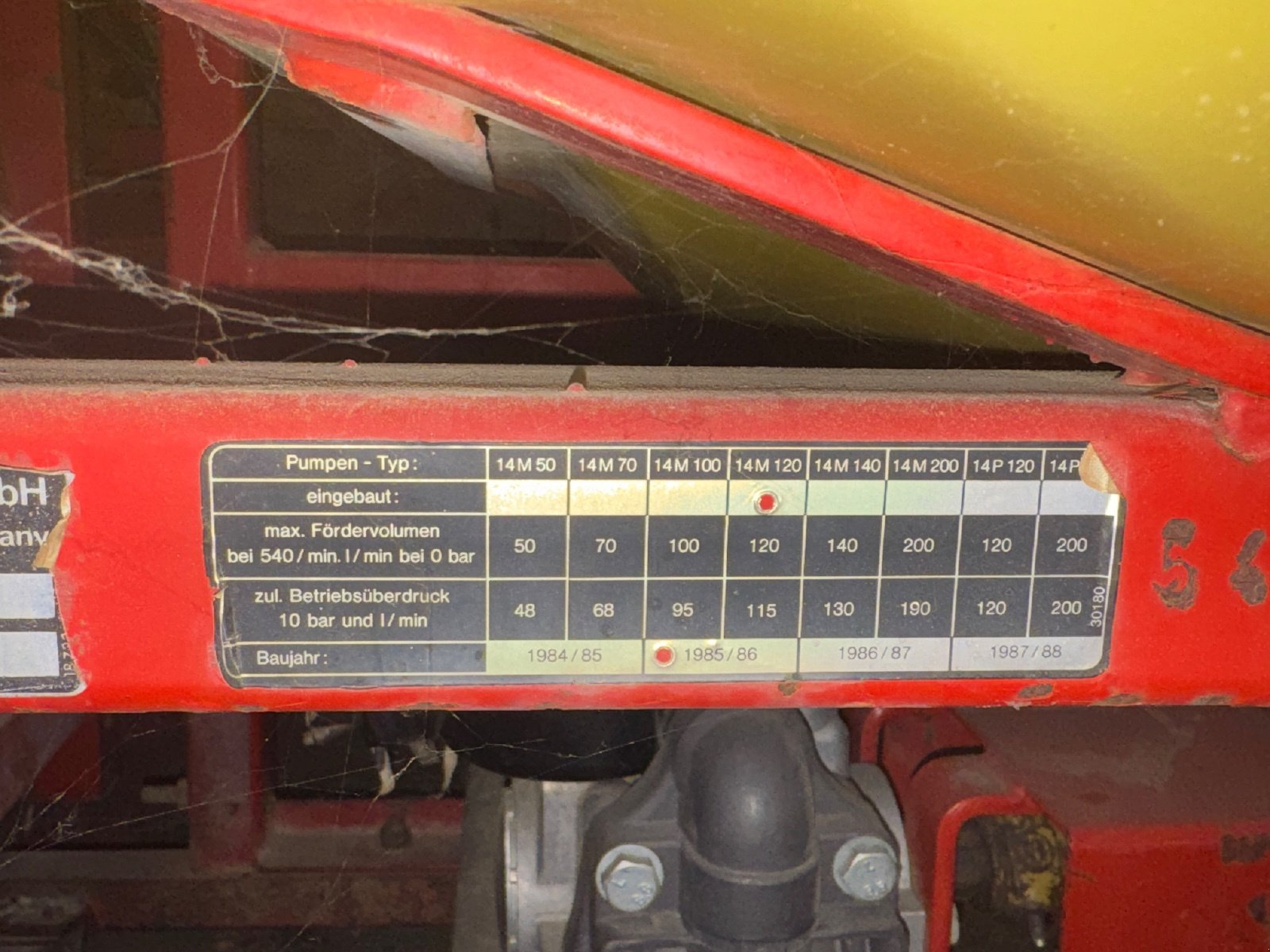 Feldspritze del tipo Rau 14 C 4, Gebrauchtmaschine In Vohburg (Immagine 3)