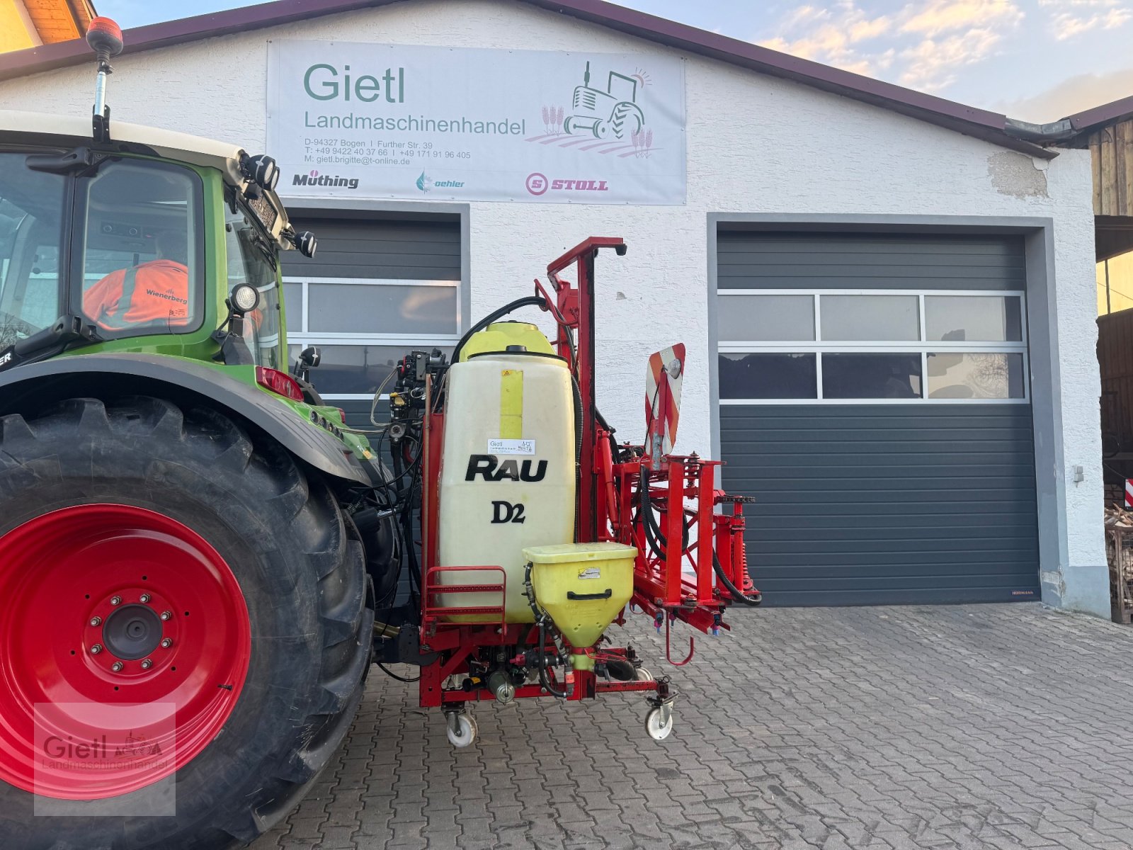 Feldspritze typu Rau D2 1000l, Gebrauchtmaschine w Bogen (Zdjęcie 9)