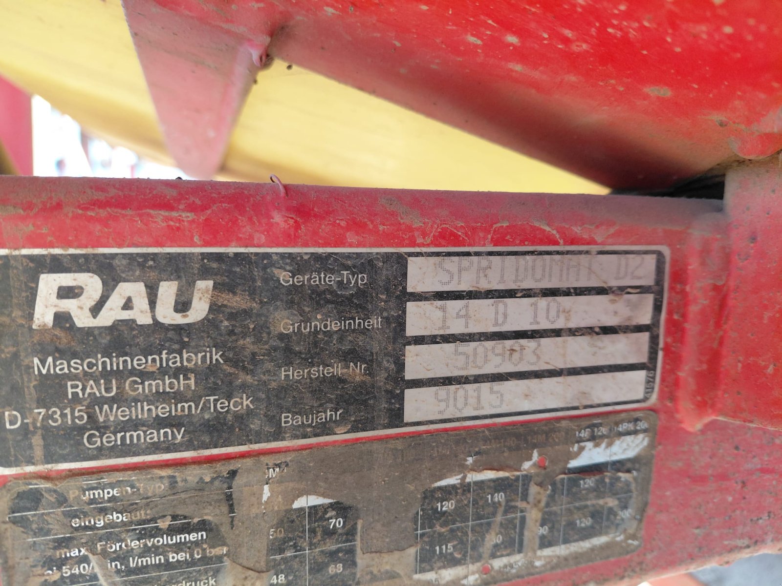 Feldspritze типа Rau D2, Gebrauchtmaschine в Bad Sobernheim (Фотография 2)