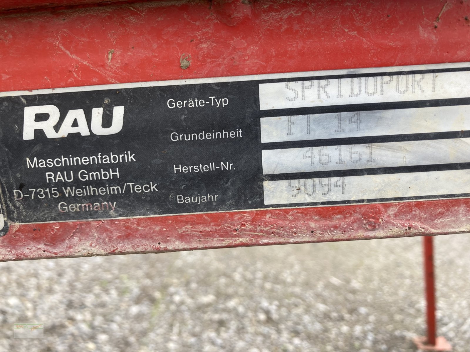 Feldspritze tip Rau für Fendt GT, Gebrauchtmaschine in Ingelfingen-Stachenhausen (Poză 2)