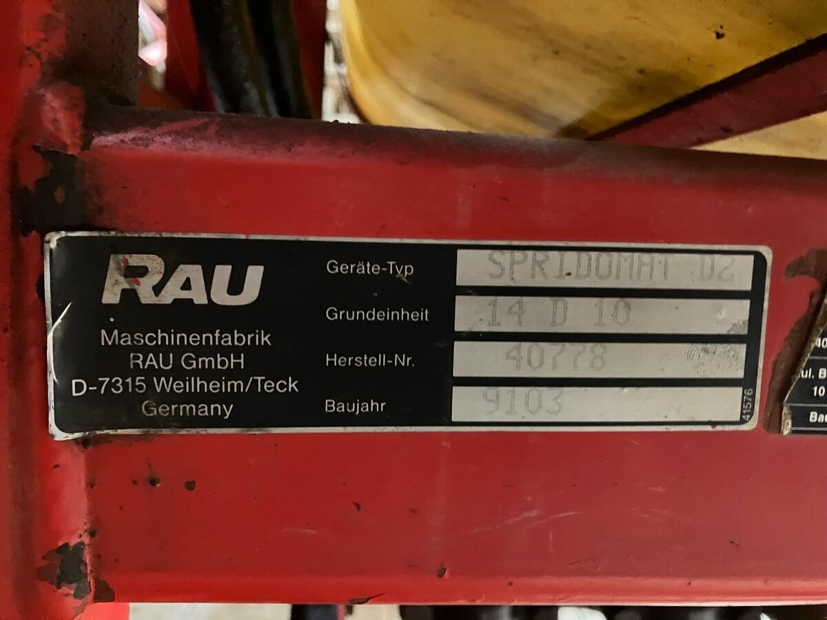 Feldspritze typu Rau Spridomat D2, Gebrauchtmaschine v Zwettl (Obrázek 18)