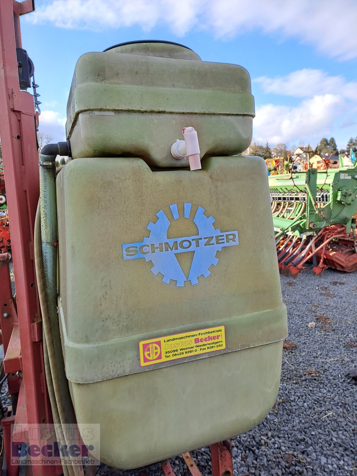 Feldspritze of the type Schmotzer 800l, Gebrauchtmaschine in Weimar-Niederwalgern (Picture 5)