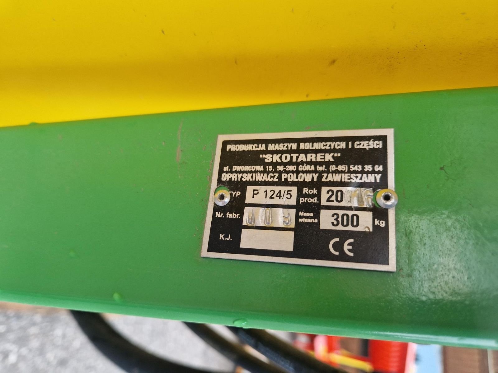 Feldspritze des Typs Skotarek 600 Liter/ 12m, Gebrauchtmaschine in Grünbach (Bild 2)