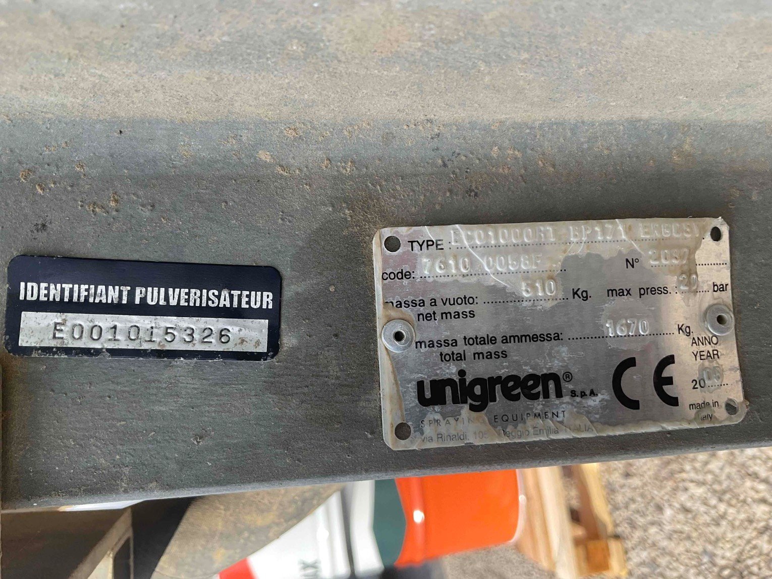 Feldspritze of the type Sonstige Pulvérisateur - autre ECO1000HT . Unigreen, Gebrauchtmaschine in SAINT CLAIR SUR ELLE (Picture 10)