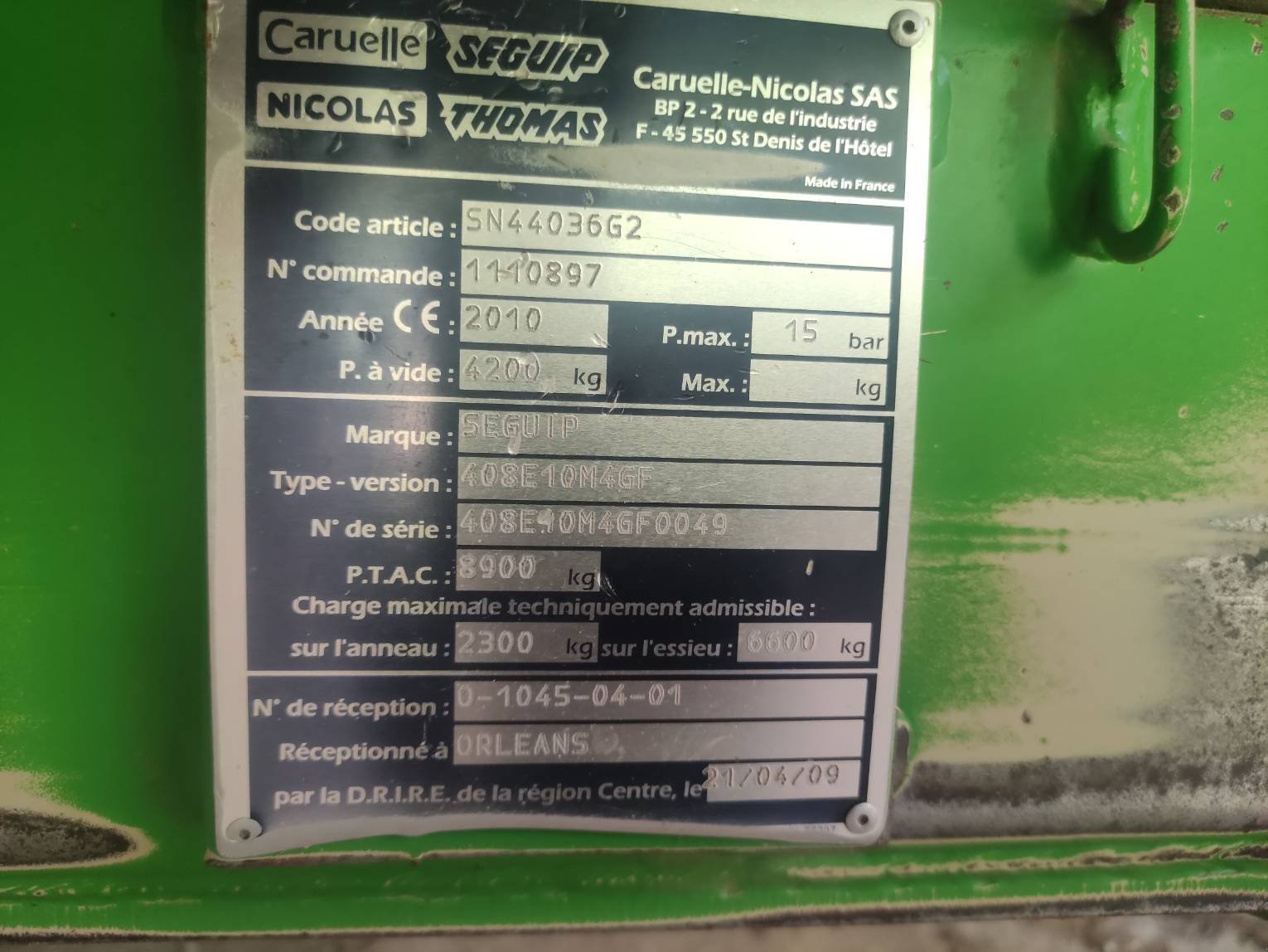 Feldspritze vrste Sonstige SVX 400 S, Gebrauchtmaschine v Le Horps (Slika 4)