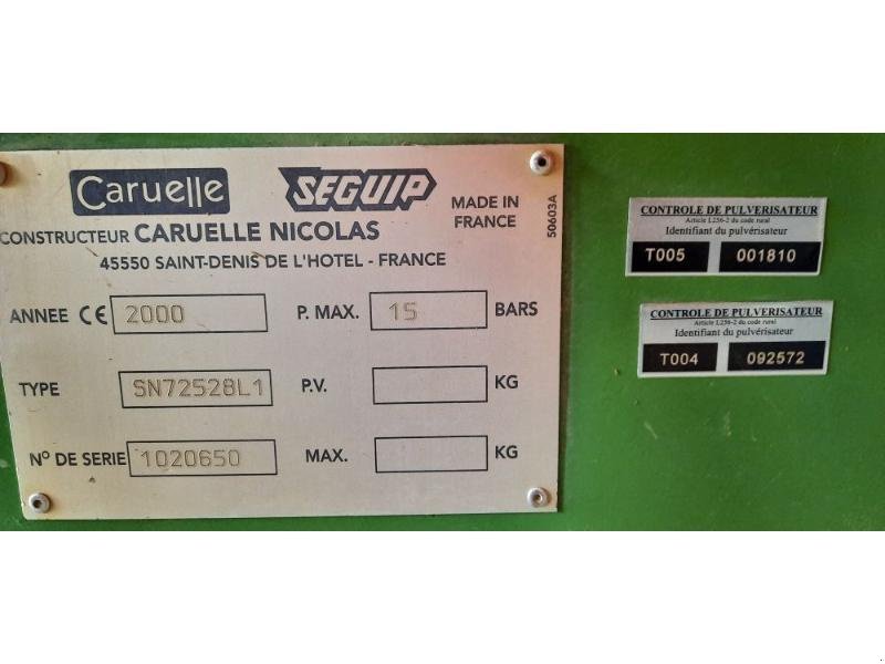 Feldspritze tip Sonstige SVX250, Gebrauchtmaschine in ANTIGNY (Poză 10)