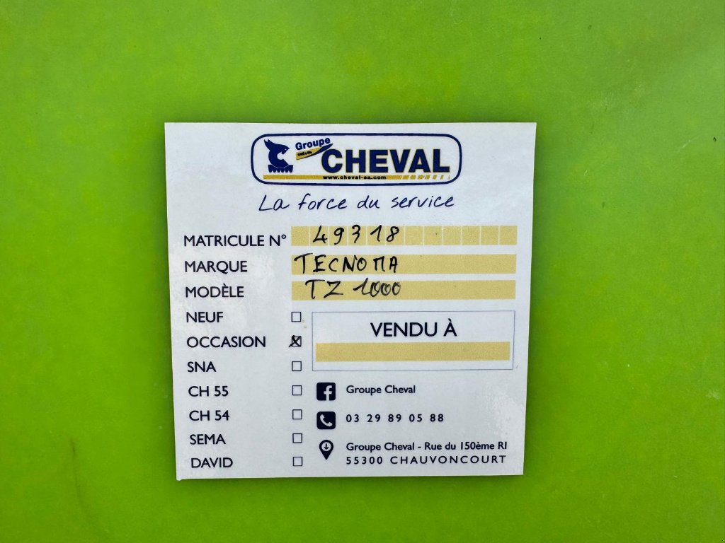 Feldspritze des Typs Tecnoma 21m, Gebrauchtmaschine in STENAY (Bild 10)