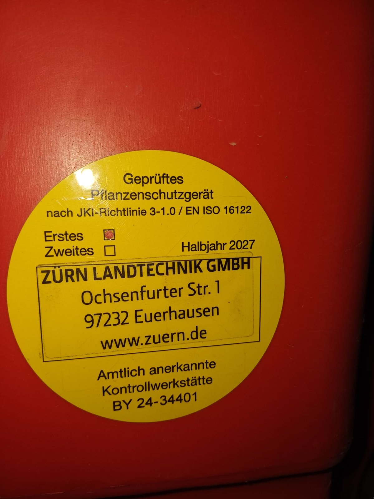 Feldspritze of the type Vogel & Noot Feldspritze IS 1200, Gebrauchtmaschine in Creglingen (Picture 8)