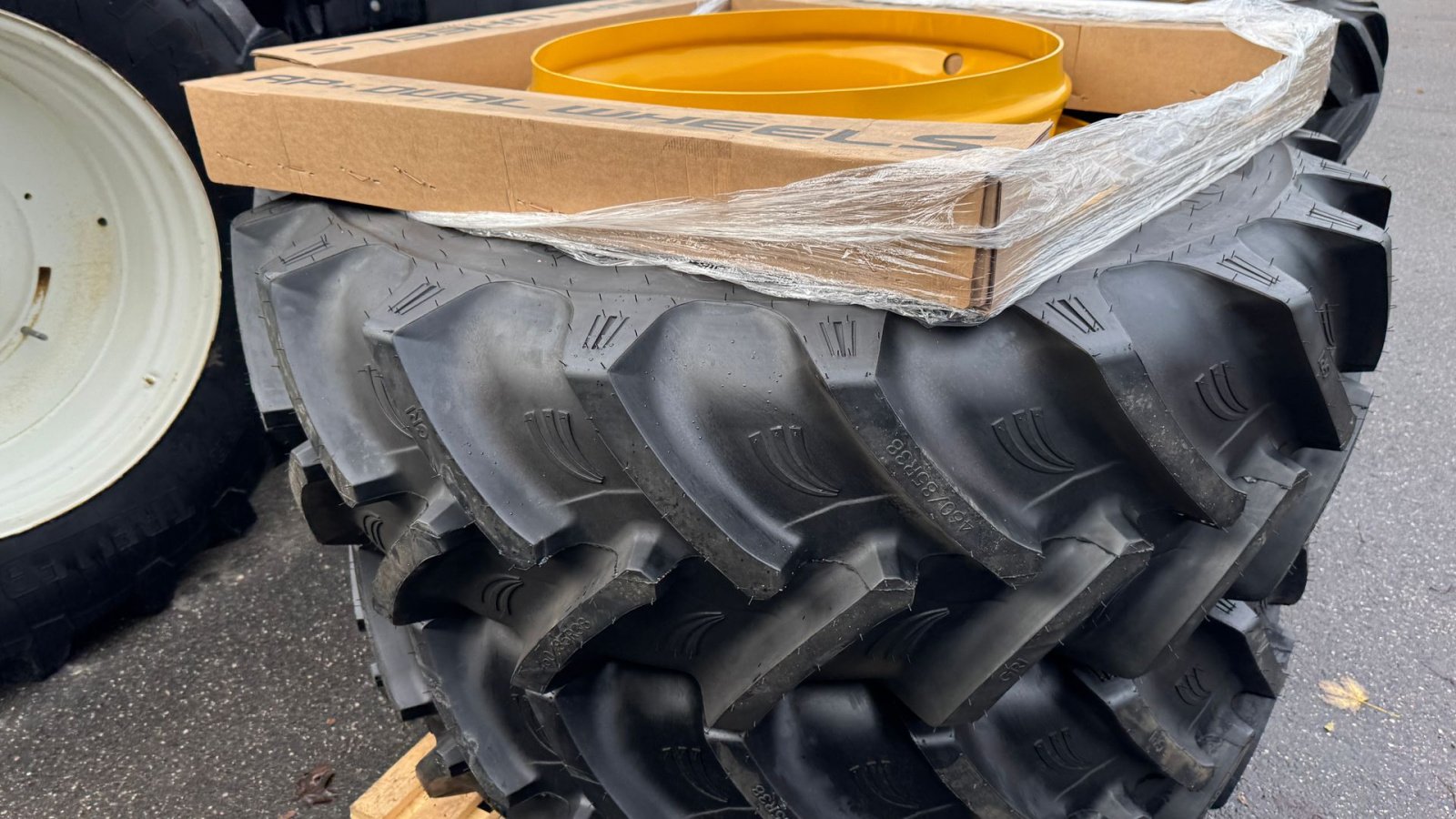 Felge des Typs Alliance VF800/65R32 + 460/85R38 TV HJUL TIL VOLVO L110 OG L120!, Gebrauchtmaschine in Nørager (Bild 6)