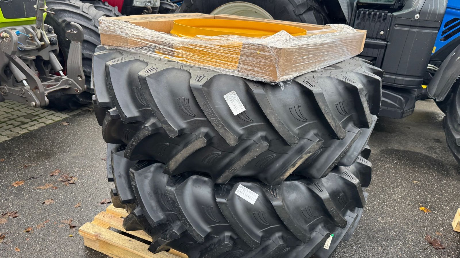 Felge des Typs Alliance VF800/65R32 + 460/85R38 TV HJUL TIL VOLVO L110 OG L120!, Gebrauchtmaschine in Nørager (Bild 5)