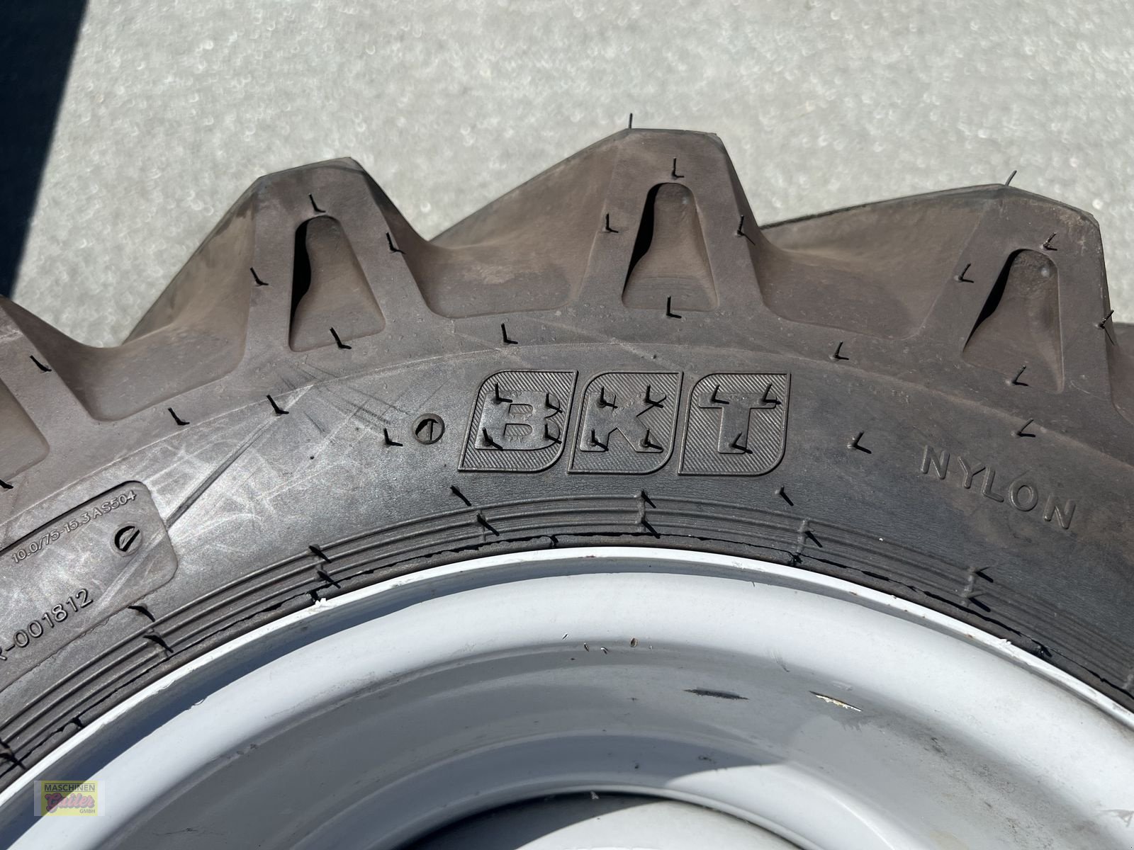 Felge typu BKT Kompletträder 10.0/75-15.3 AS-Profil, Neumaschine v Kötschach (Obrázek 5)