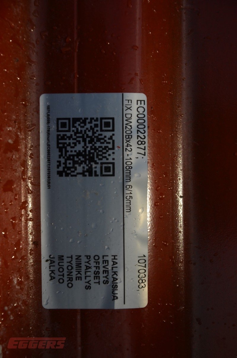 Felge Türe ait Bohnenkamp DW 20B x42, Gebrauchtmaschine içinde Suhlendorf (resim 2)