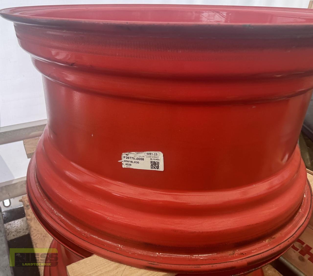 Felge typu CLAAS 16x30" Felge 8-Loch Ringverstellfelge, Neumaschine v Homberg/Ohm - Maulbach (Obrázek 3)