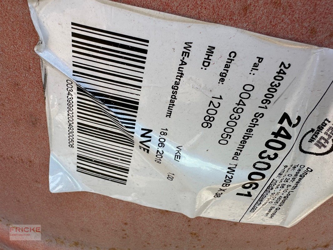 Felge of the type CLAAS 2 Claas Felgen TW20BX38, Gebrauchtmaschine in Bockel - Gyhum (Picture 8)