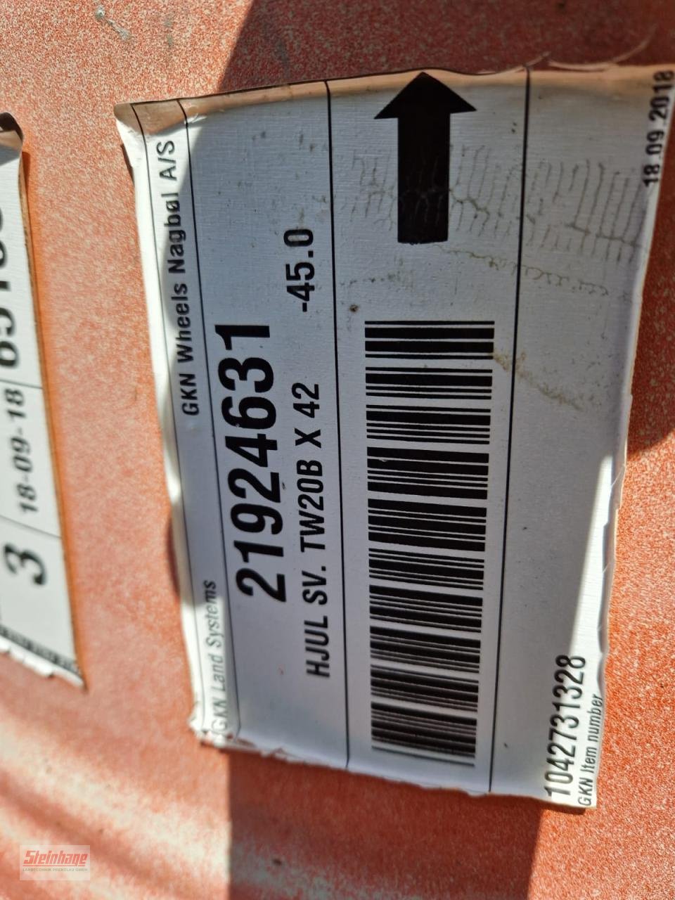 Felge des Typs CLAAS TW 20Bx42, Gebrauchtmaschine in Rollwitz (Bild 3)