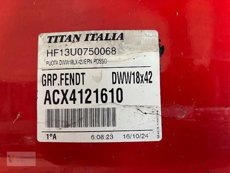 Felge типа Fendt DWW18X42, Vorführmaschine в Colmar-Berg (Фотография 4)