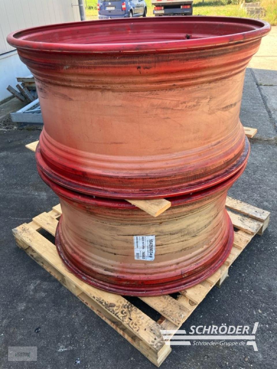 Felge типа Fendt FELGEN 2X TW20B X 42 (VON FENDT 728), Gebrauchtmaschine в Böhne (Фотография 1)