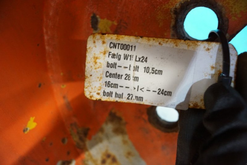 Felge tip Hydrema 24"   W15LX24, Gebrauchtmaschine in Hemmet (Poză 11)