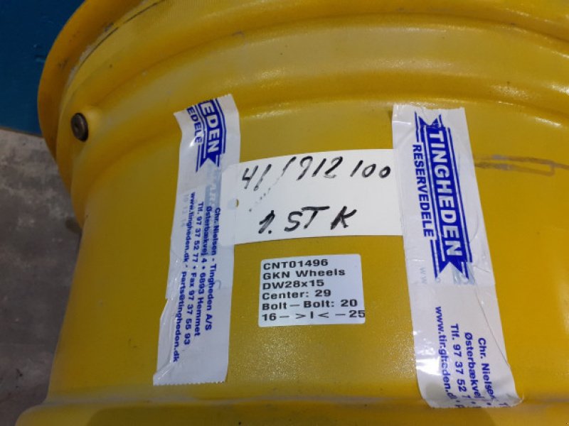 Felge typu JCB 28"   DW15LX28, Gebrauchtmaschine v Hemmet (Obrázek 4)