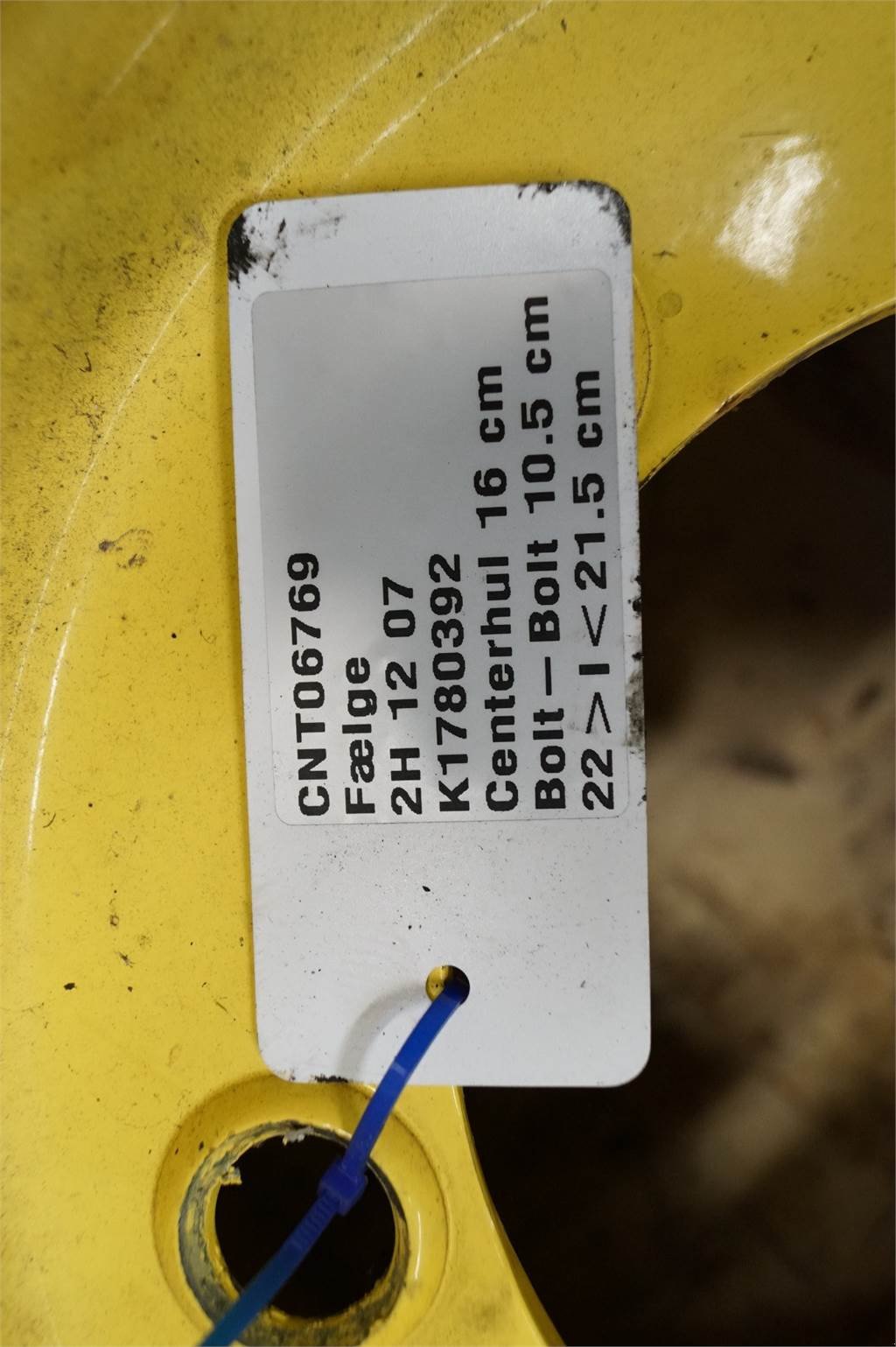 Felge typu John Deere 17 16X17, Gebrauchtmaschine v Hemmet (Obrázok 8)
