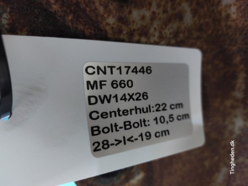 Felge of the type Massey Ferguson 26"   DW14x26, Gebrauchtmaschine in Hemmet (Picture 15)