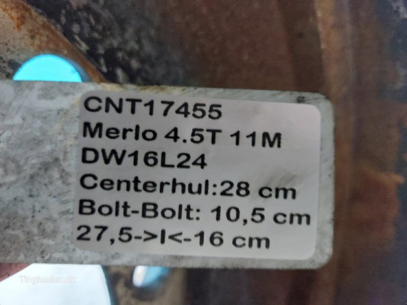 Felge типа Merlo 24"   DW16L24, Gebrauchtmaschine в Hemmet (Фотография 14)