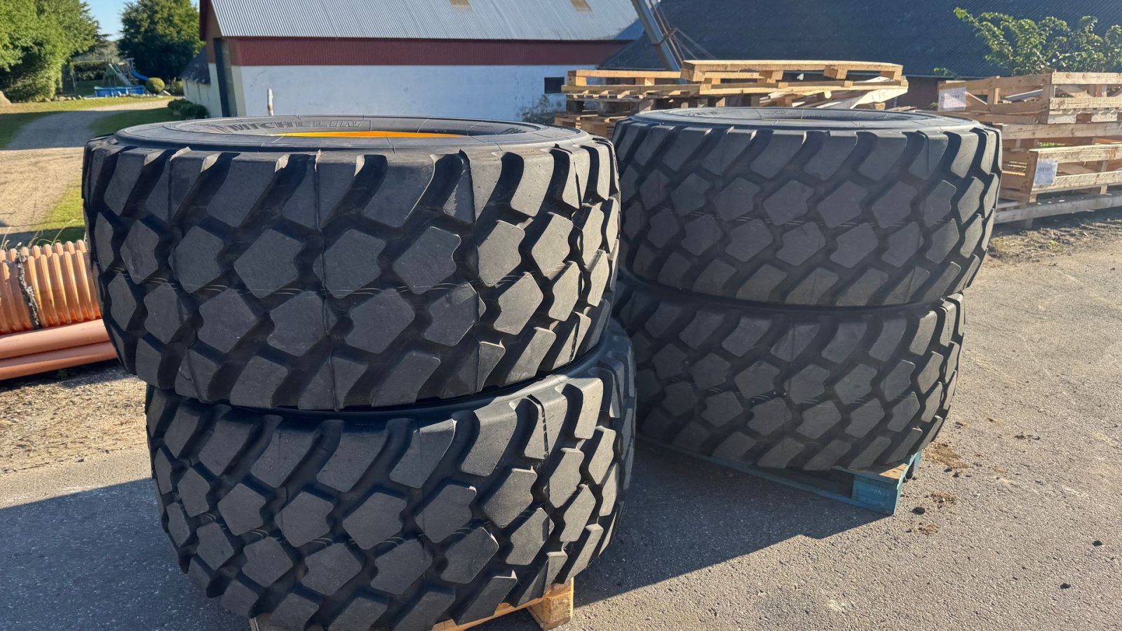 Felge des Typs Michelin 600/65R25 FABRIKSNYE TIL VOLVO L70 OG L90, Gebrauchtmaschine in Nørager (Bild 4)