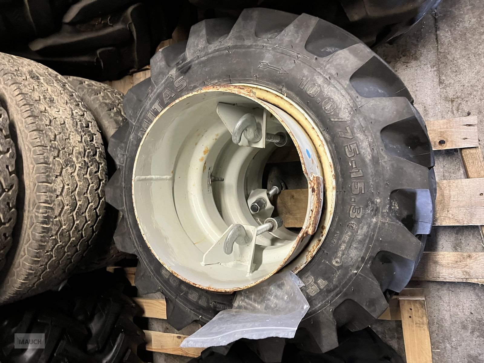 Felge типа Mitas Zwillingsreifen 10.0/75-15.3AS 5L, Gebrauchtmaschine в Burgkirchen (Фотография 7)