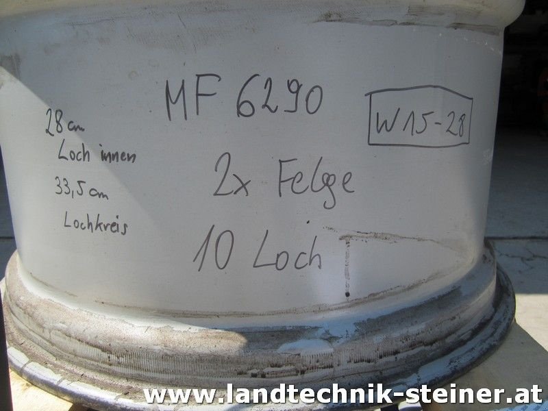 Felge типа Sonstige 10 Loch Felgen MF 6290 vorne, Gebrauchtmaschine в Hohenruppersdorf (Фотография 7)