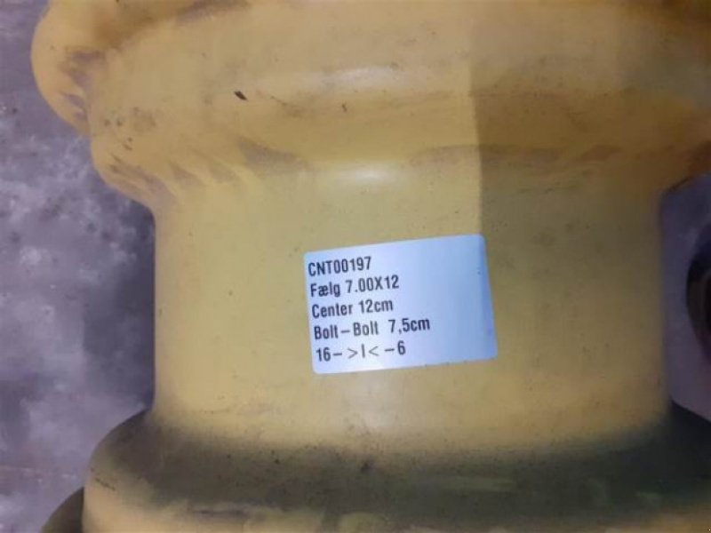 Felge typu Sonstige 12"   7.00x12, Gebrauchtmaschine v Hemmet (Obrázek 2)