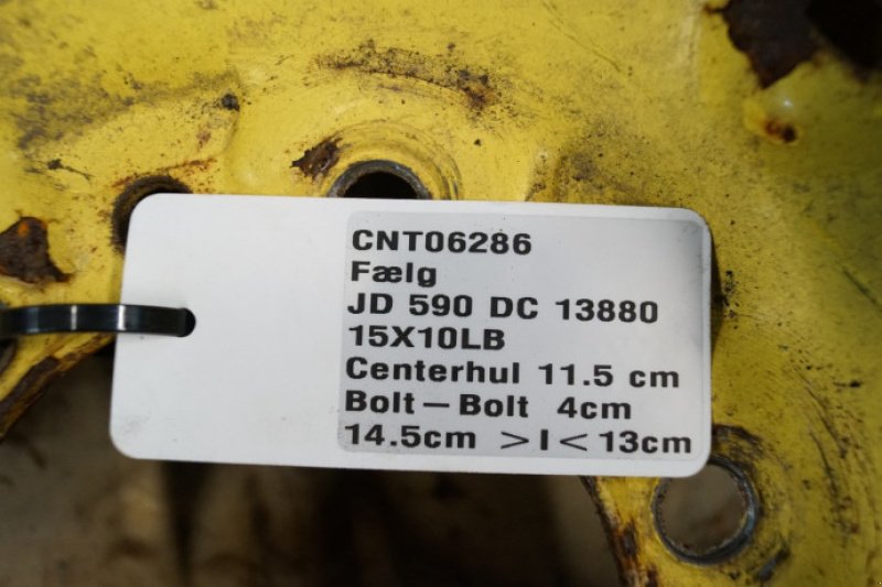 Felge typu Sonstige 15"   15X10LB, Gebrauchtmaschine v Hemmet (Obrázek 7)