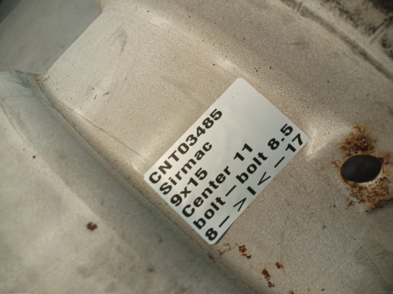 Felge typu Sonstige 15"   9X15, Gebrauchtmaschine v Hemmet (Obrázek 10)