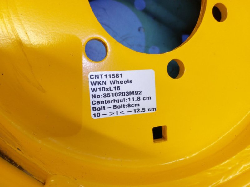 Felge del tipo Sonstige 16"   W10xL16, Gebrauchtmaschine en Hemmet (Imagen 7)