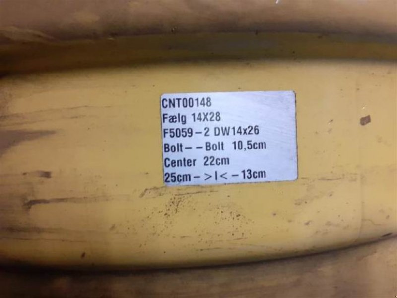 Felge типа Sonstige 26"   14x26, Gebrauchtmaschine в Hemmet (Фотография 2)